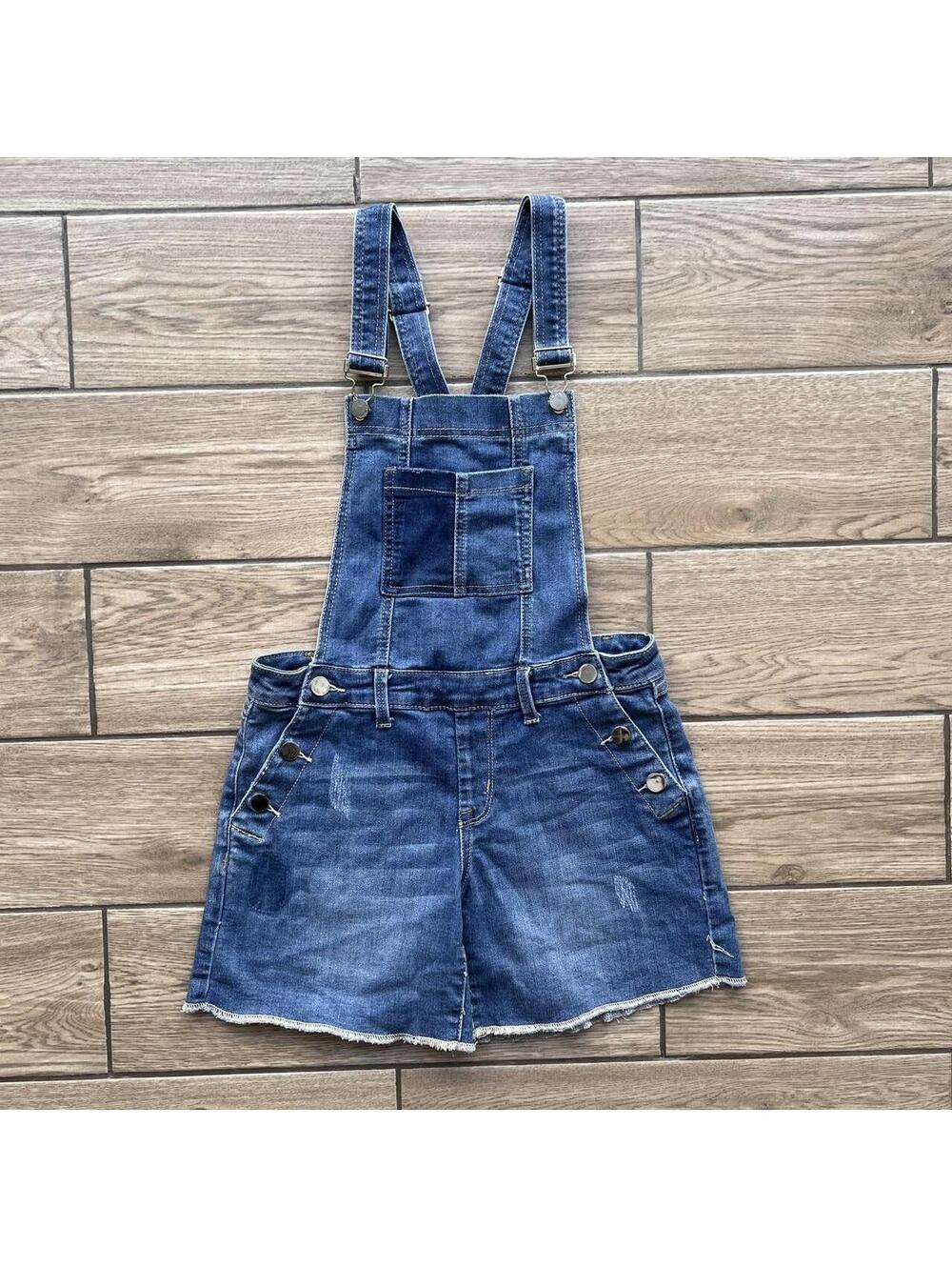 Y2K Blue Bebe Grunge Gothic Overall Denim Bibs
